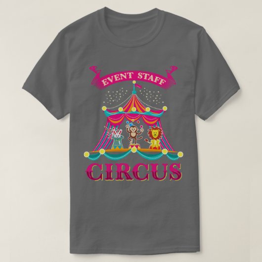Evenement Personeel Circus Evenement TShirt Cadeau (Design voorkant)