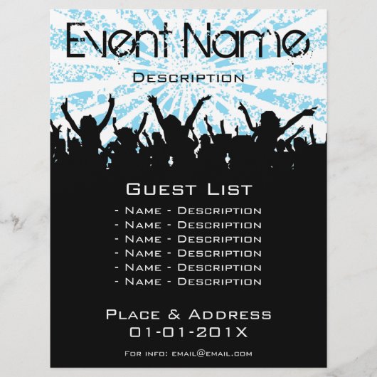 Evenement Promotie Flyer (Voorkant)