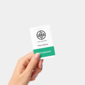 Evenement Sponsor Foto ID Badge Pas (Handheld)