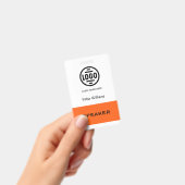 Evenement Spreker Foto ID Badge Pas (Handheld)