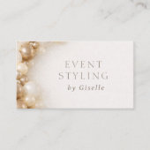 Evenement styling Feest decoratie Visitekaartje (Voorkant)