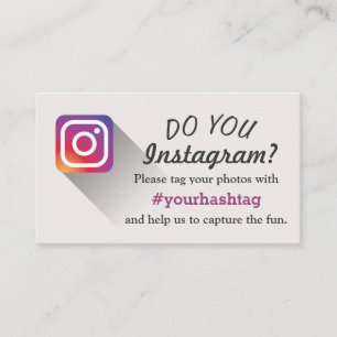 Evenement Trouwfoto's Instagram Hashtag Invoegen Informatiekaartje