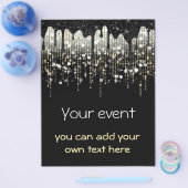 evenement viering feest flyer (Enkel)