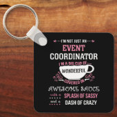 Evenementcoördinator Prachtige Geweldige Sassy Sleutelhanger (Voorkant)