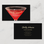 Evenementen Bartender Visitekaartje (Voorkant / Achterkant)