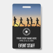 Evenementen personeel badge (Voorzijde)