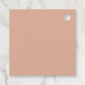 Evenementen Roos Gold Wedding Bedankjes Labels (Achterkant)