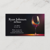 Evenementenbartender Visitekaartje (Voorkant)