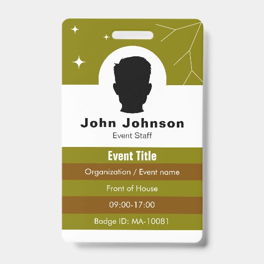 Evenementencoördinator Badge (Voorzijde)