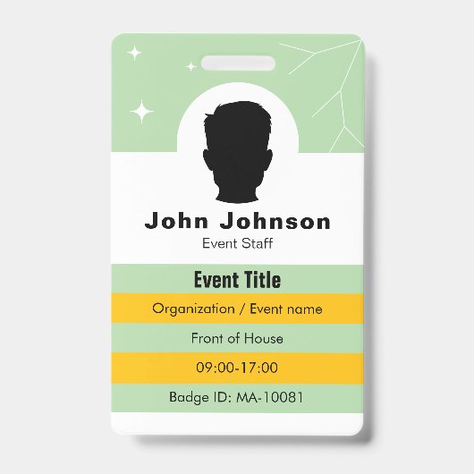 Evenementencoördinator Badge (Voorzijde)