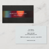 Evenementenplanner en entertainment visitekaartje (Voorkant / Achterkant)