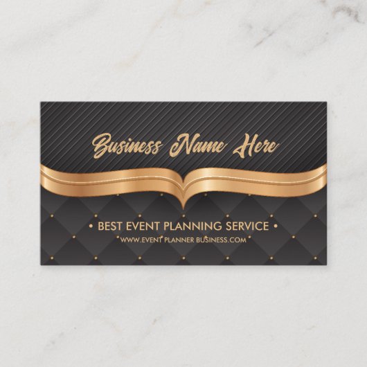 Evenementenplanner Luxe Visitekaartje (Voorkant)