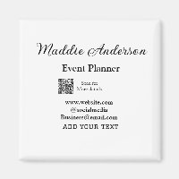 Evenementenplanner voeg naam QR-code details websi