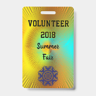 Evenemententoegangs-ID-badge Badge