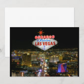  evenementenuitnodiging voor Fabulous Las Vegas Kaart (Voorkant / Achterkant)