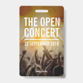 Evenementpersoneel Badge (Achterkant)