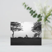 Evening Bike Ride Briefkaart (Staand voorkant)