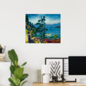 Evening Blue van George Bellows (1916) Poster (Thuiskantoor)