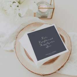 Evening Boho Love Laughter and Gelukkig Ever After Servet