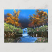 Evening Brook Briefkaart (Voorkant)