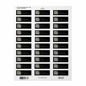 Evening Cherry Blossom I Spring Floral Etiket (Full Sheet)