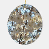 Evening Cherry Blossom I Spring Floral Keramisch Ornament (Links)
