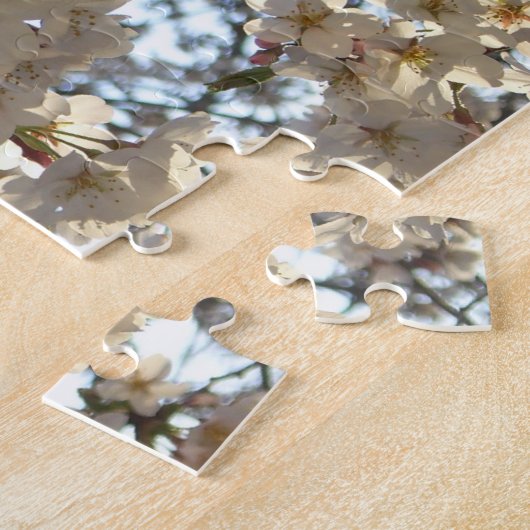 Evening Cherry Blossom I Spring Floral Legpuzzel (Zijkant)
