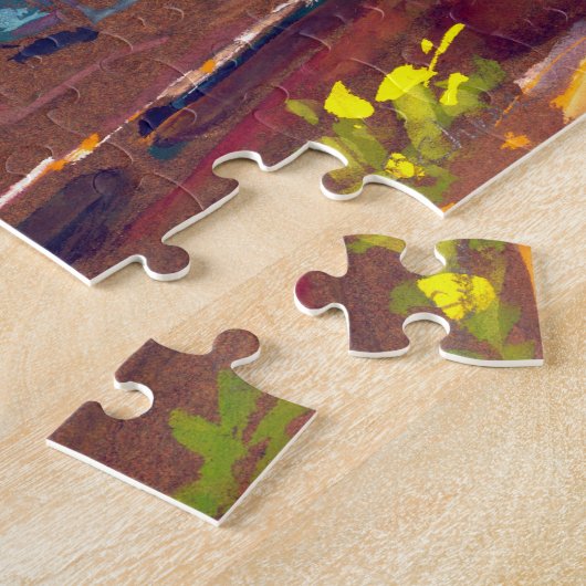 Evening Chore 1910 Legpuzzel (Zijkant)