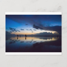 Evening clam hunt briefkaart
