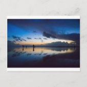 Evening clam hunt briefkaart (Voorkant)