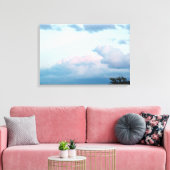 Evening Clouds Canvas Afdruk (Insitu (Woonkamer))