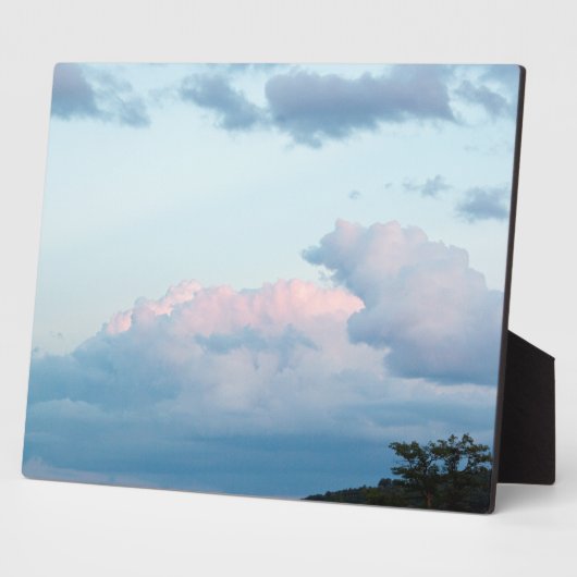 Evening Clouds Fotoplaat (Zijkant)
