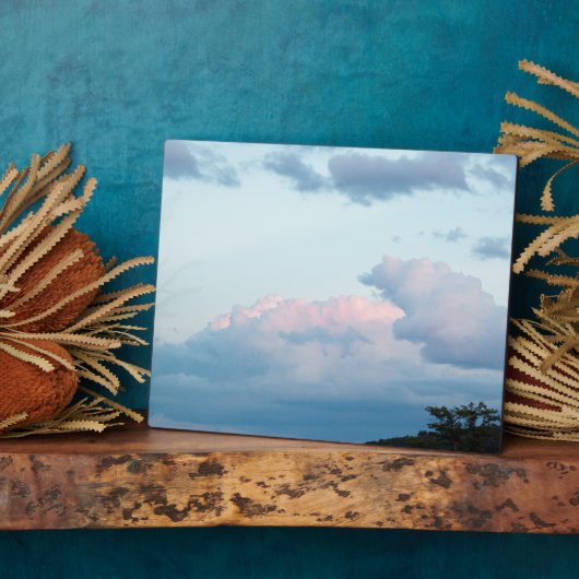 Evening Clouds Fotoplaat (Zijkant)