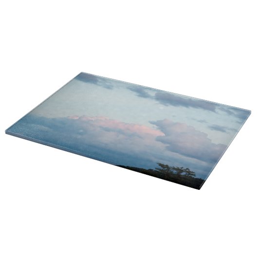 Evening Clouds Snijplank (Hoek)