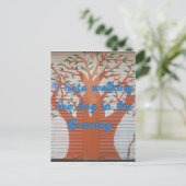 Evening Dog Walk Dread beroemd gemaakt door I Hate Briefkaart (Staand voorkant)