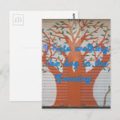 Evening Dog Walk Dread beroemd gemaakt door I Hate Briefkaart (Voorkant / Achterkant)