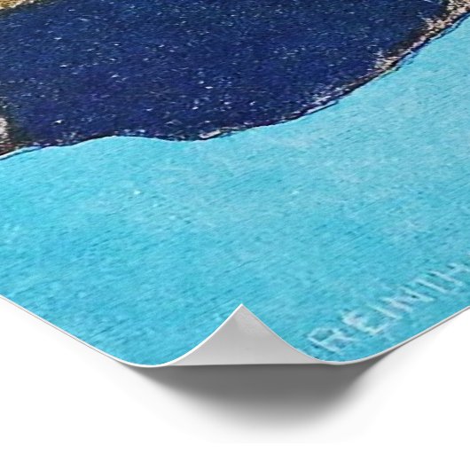 Evening, door Maxfield Parrish Poster (Hoek)