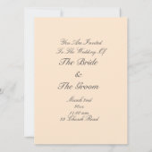 Evening Dress ~  illustratie Kaart (Achterkant)