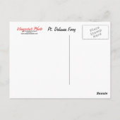 Evening Ferry Briefkaart (Achterkant)