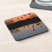 Evening Gese Bier Onderzetter (Linkerzijde)