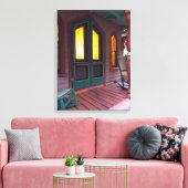 Evening Glow - Martha's Vineyard Canvas Print (Insitu (Woonkamer))