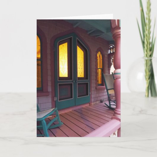 Evening Glow - Martha's Vineyard Holiday Card Feestdagen Kaart (Voorkant)