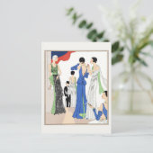 Evening gowns (1932) door Paquin Briefkaart (Staand voorkant)