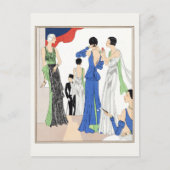 Evening gowns (1932) door Paquin Briefkaart (Voorkant)
