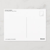 Evening Grosbeak (Coccothraustes vespertinus) Briefkaart (Achterkant)