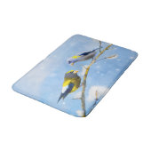 Evening Grosbeak schilderen - Kute Original Dog Ar Badmat (Gekanteld)