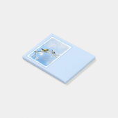 Evening Grosbeak schilderen - Kute Original Dog Ar Post-it® Notes (Schuin)