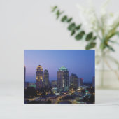 Evening herfsten over Atlanta, Georgia, VS Briefkaart (Staand voorkant)