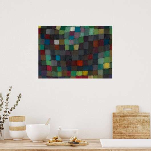 Evening in N by Paul Klee Poster (Keuken)