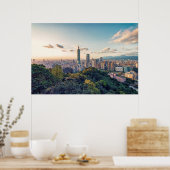 Evening in Taipei Poster (Keuken)